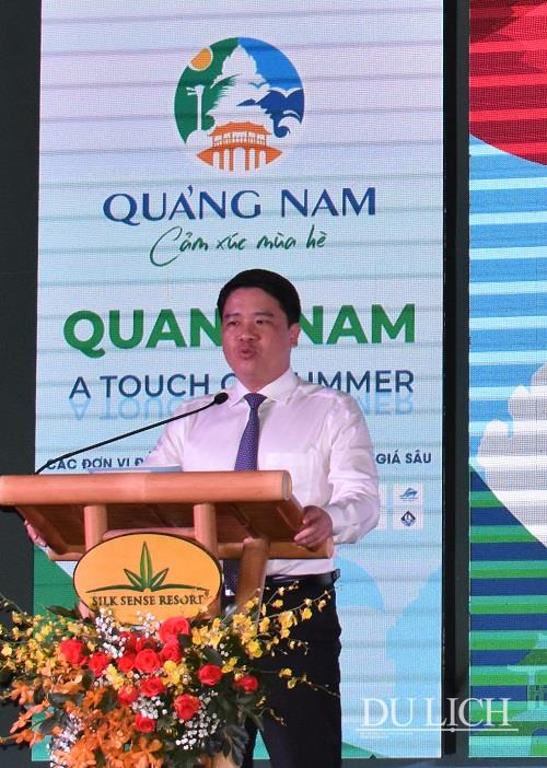 Phó Chủ tịch UBND tỉnh Quảng Nam Trần Văn Tân chia sẻ tại chương trình